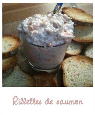 Les rillettes de saumon (façon jojo)