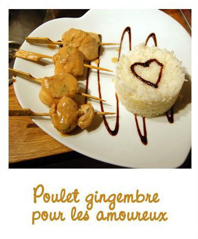 Poulet au gingembre