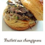 Feuilletés aux champignons