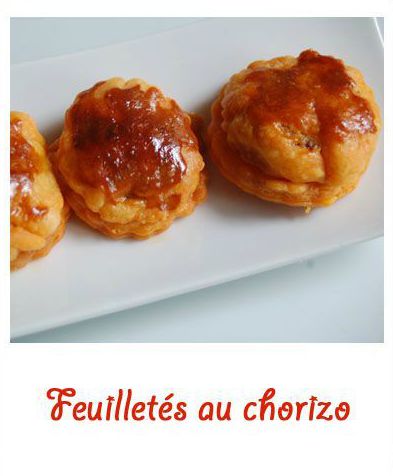 Feuilleté au chorizo