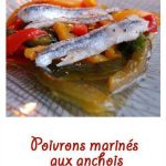 Poivrons marinés aux anchois