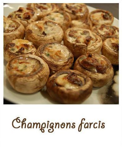 Champignons farcis