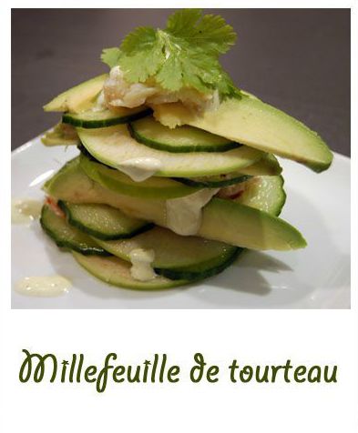 Millefeuille de tourteau