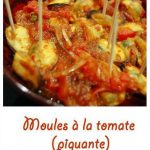 Moules à la tomate (piquante)