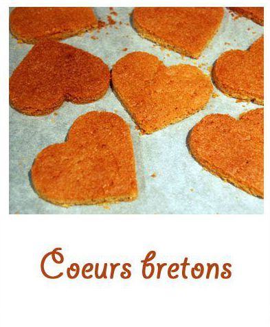 Coeurs bretons au gingembre (dossier spécial st Valentin)