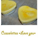 Cassolettes "Love you" (dossier spécial st Valentin)