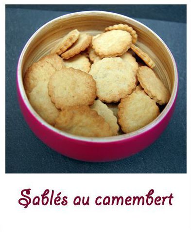 Sablés au camembert