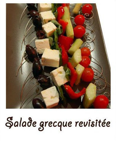 Salade grecque revisitée