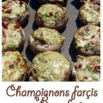 Champignons farçis au chèvre frais