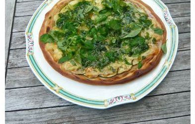 Pizza courgettes by Bribriche