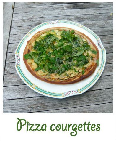 Pizza courgettes by Bribriche