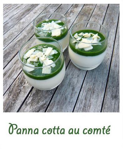 Panna cotta au comté