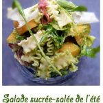 Salade sucrée salée