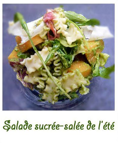 Salade sucrée salée