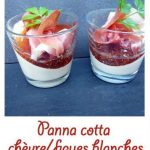 Panna cotta au chèvre et sa confiture de figues blanches