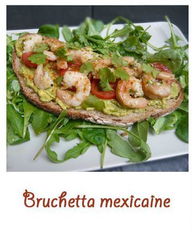 Bruchetta mexicaine