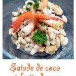 Salade de coco aux fruits de mer