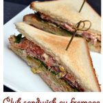 Club sandwich au fromage