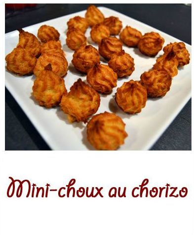 Choux au chorizo