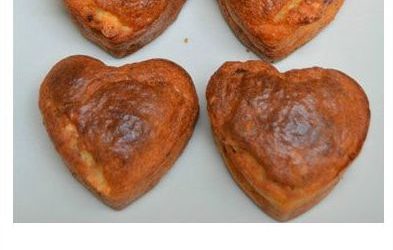 Mini coeur au chèvre et noix (idée de st Valentin)