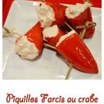 Les Piquillos farcis au crabe