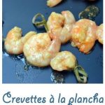 Crevettes à la plancha