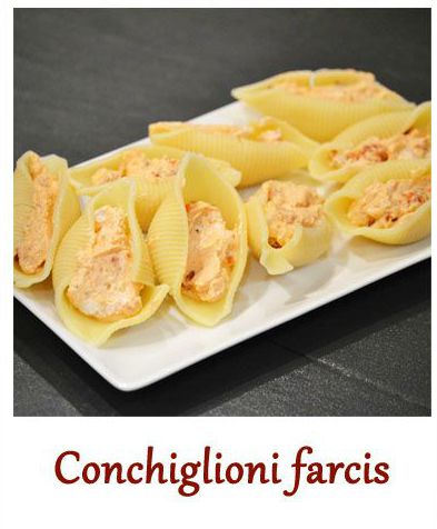 Conchiglionis farcis