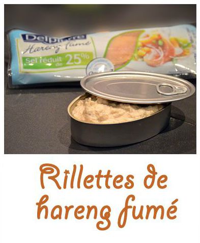 Rillettes de hareng fumé partenariat Delpierre