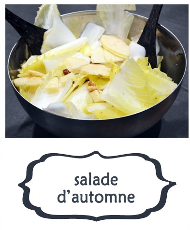 Salade d’automne (partenariat pomme tentation)