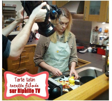 Ma tarte tatin sur Ripaille TV