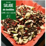 Salade de lentilles comme chez Cojean