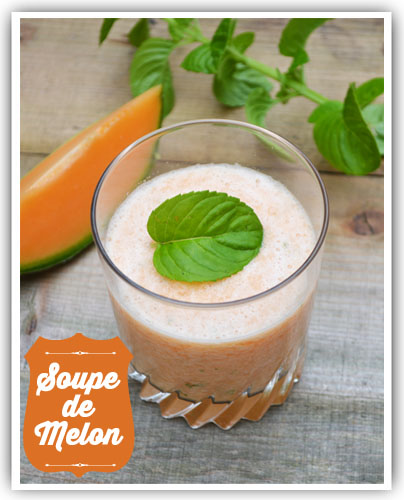 Soupe de melon