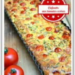 Clafoutis aux tomates cerises