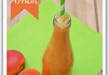 Smoothies melon et abricot