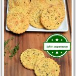 Sablés au parmesan