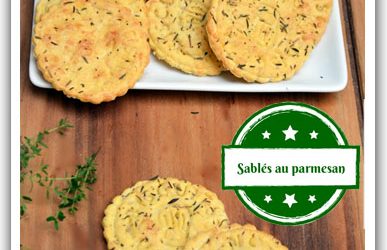 Sablés au parmesan