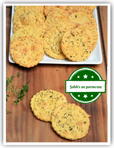 Sablés au parmesan