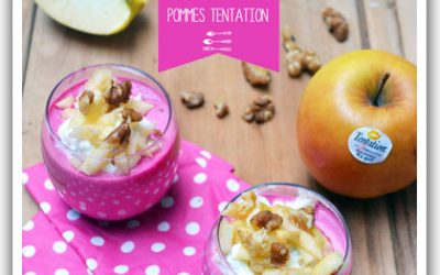 Verrine de betteraves à la pomme tentation