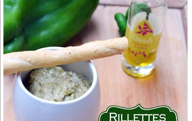 Rillettes de poivrons à l’huile d’olive et cédrat