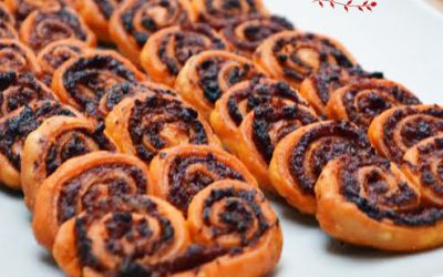 Palmiers au chorizo