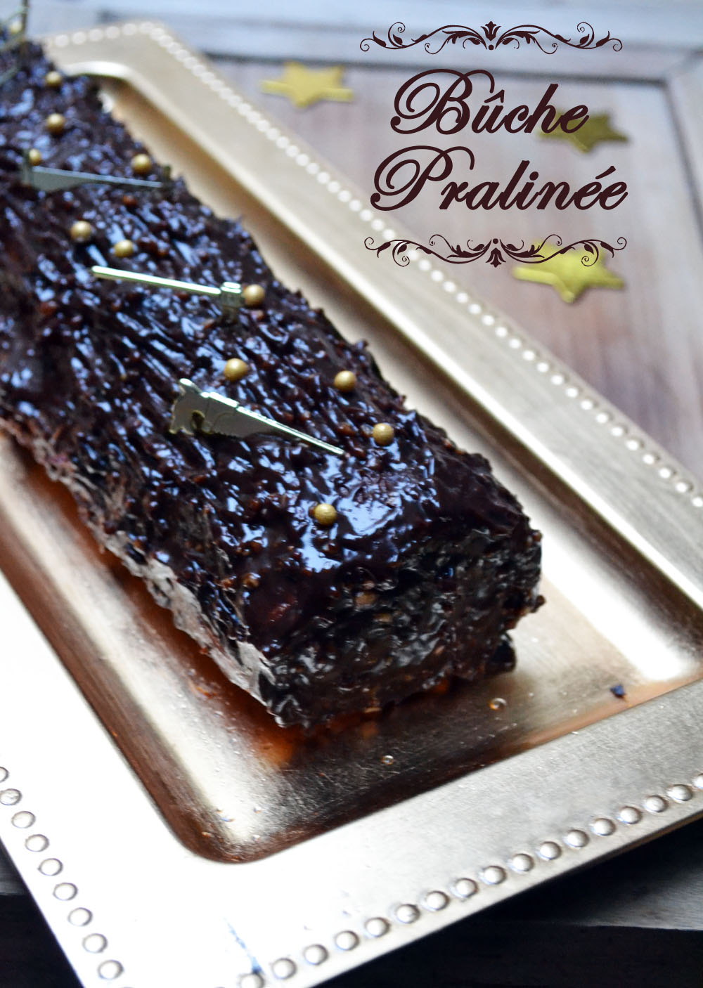 Bûche pralinée