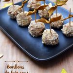 Bonbons de foie gras aux noisettes