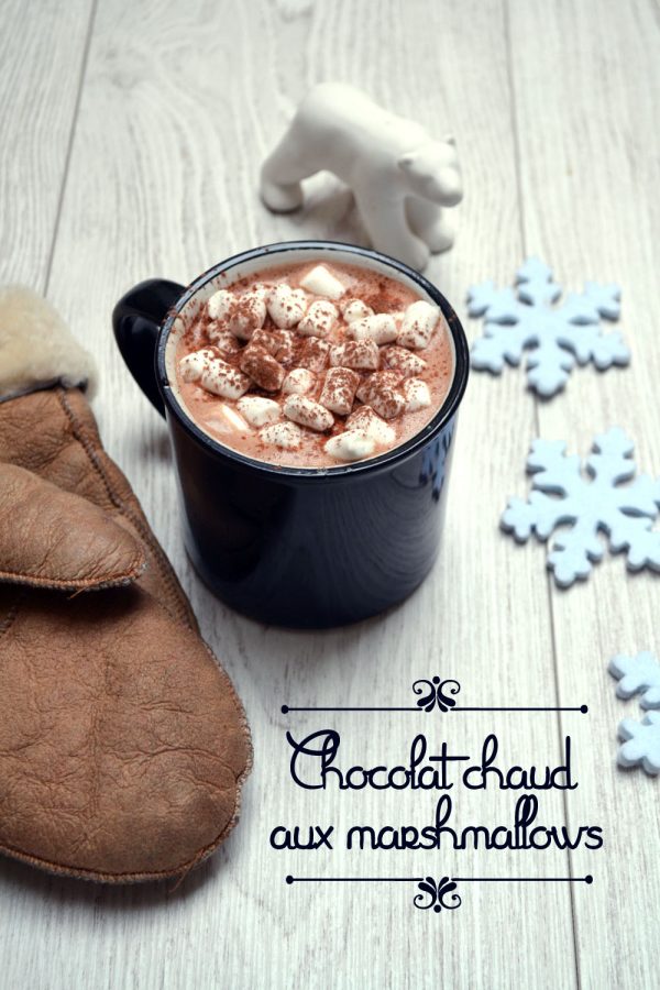 Chocolat chaud aux marshmallows