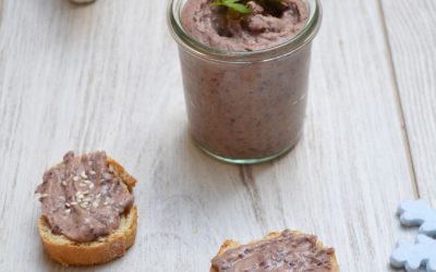 Tartinade de haricots rouges