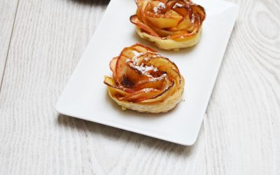 Apple puff roses