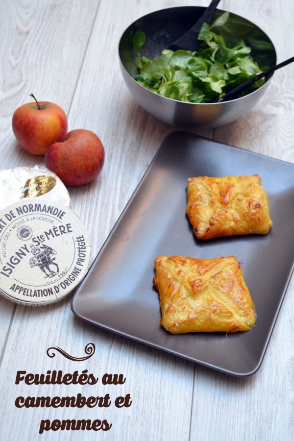 Feuilletés au camembert et pommes