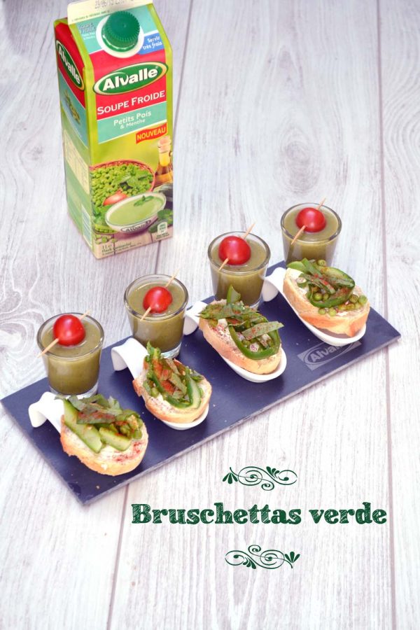 Bruschettas verde