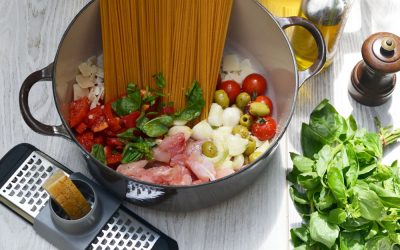 One pan pasta de lapin