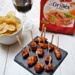 Mini grillés de porc au miel