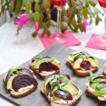 Bruschettas betterave/avocat